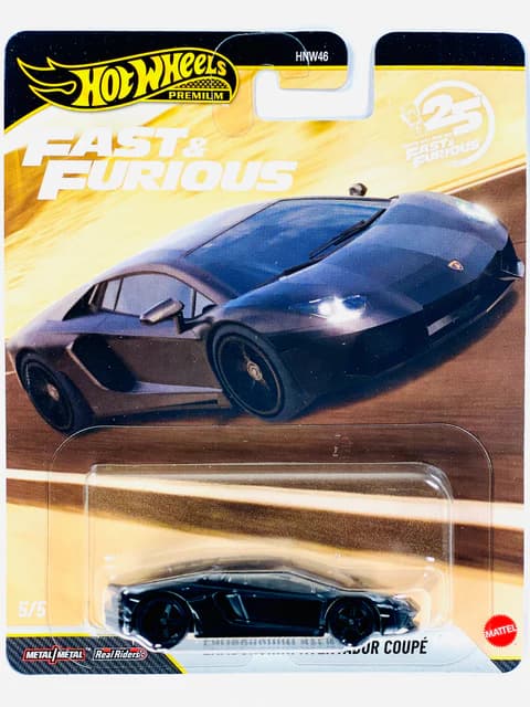 Машинка Hot Wheels Lamborghini Aventador Coupe