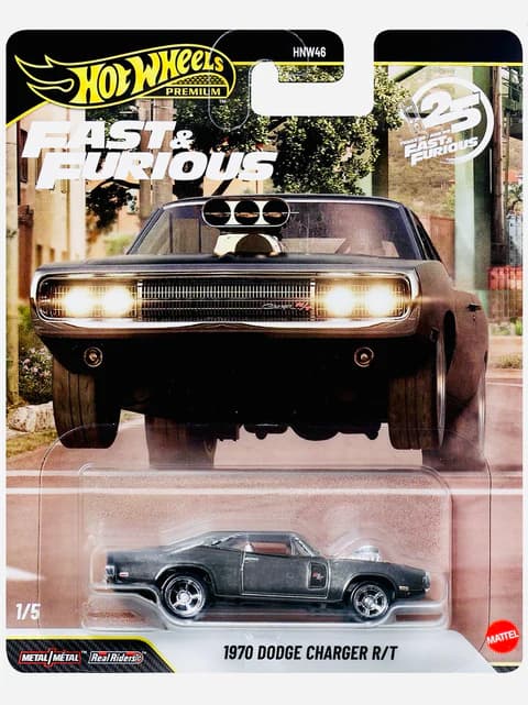 Машинка Hot Wheels 1970 Dodge Charger R/T Chase